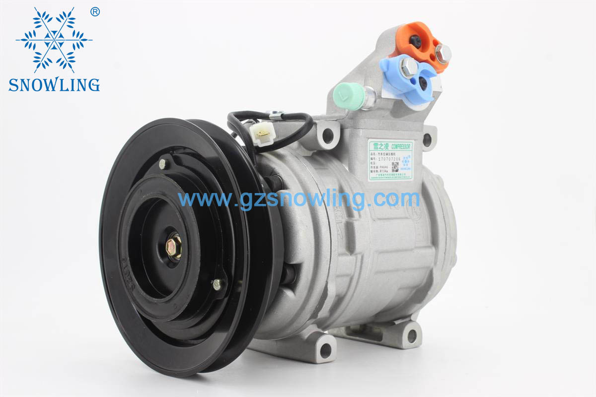 MHJ-70001 10PA15C 12 1-A AC COMPRESSOR FOR-Mitsubishi-Pajero-6G72-01.93 - 04.00